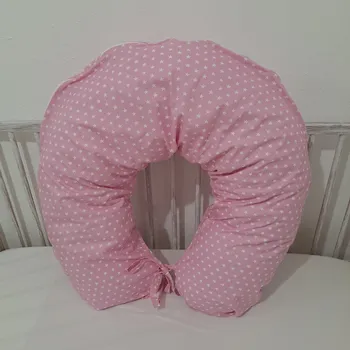 Kojící polštář Pro útulný domov Kojící polštář Růžové hvězdičky