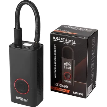 Kompresor AKU kompresor + SVÍTILNA 85W 4000mAh KD5499