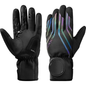 Cyklistické rukavice Cyklistické rukavice Rockbros XXL černé