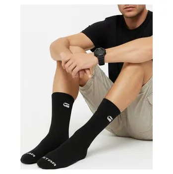 Pánské ponožky Dlouhé ponožky G-Star Raw CEO_AS_G-STAR_313_W_AW25 (3-PACK) Černá 39_42