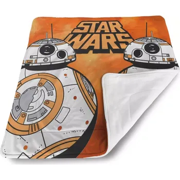 deka Sablio Deka pro miminko Star Wars Ohnivé pozadí - 80x100 cm
