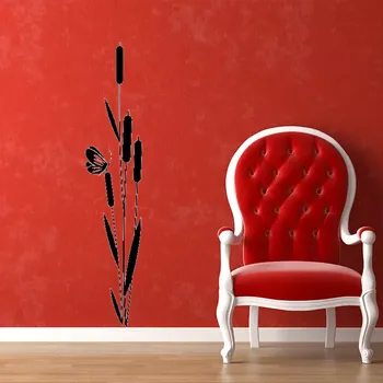 samolepka Sablio Samolepka na zeď: Rákosí - 12x60 cm