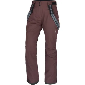 Snowboardové kalhoty Dámské lyžařské kalhoty Northfinder Della Maroon Velikost: L