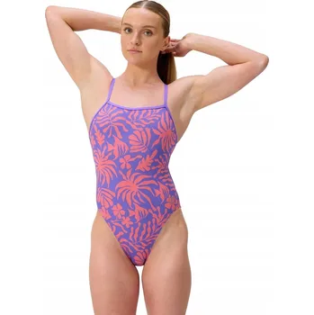 Dámské plavky Dámské jednodílné plavky na bazén Speedo Printed Web Back D38
