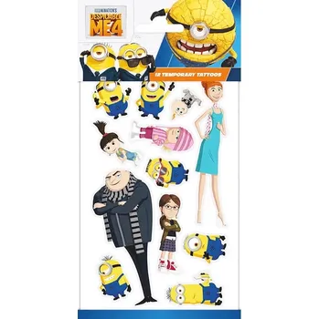 Odstranitelné tetování Dočasné tetování Já, padouch 4