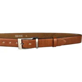 Opasek PENNY BELTS Pánský kožený opasek 35-020-19-43 hnědý - 115 cm