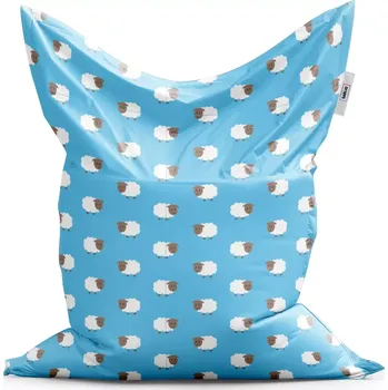 Sedací pytel Sablio Sedací vak Classic Ovečky - 150x100 cm