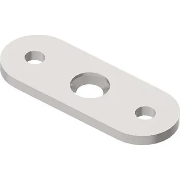 Zábradlí Nerezová montážní destička madla, leštěná