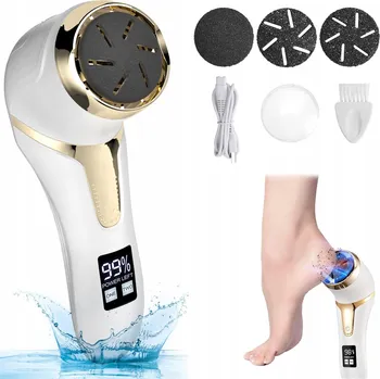 ELEKTRICKÝ PILNÍK NA NOHY SILNÝ RAŠPLOVÝ PILNÍK PEMZA NA PATY FRÉZOVACÍ SADA 12 KS