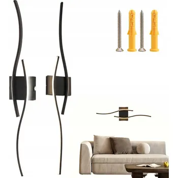 Nástěnné svítidlo UNIVERZÁLNÍ LED LINEÁRNÍ NÁSTĚNNÉ SVÍTIDLO DO OBÝVACÍHO POKOJE, LOŽNICE NEBO CHODBY