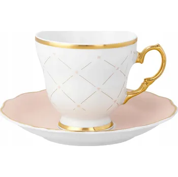 Šálek s podšálkem na kávu Alaska Circus Pink Ćmielów