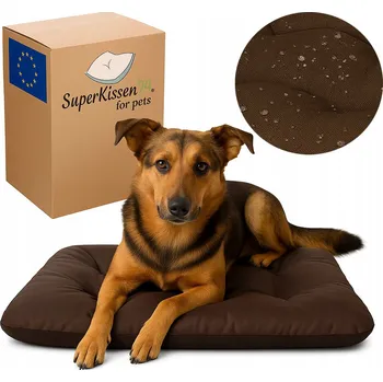 Pelíšek pro psa Pelíšek pro psy potah pro psa kočku XL kotec 100x70 vodotěsná HNĚDÁ