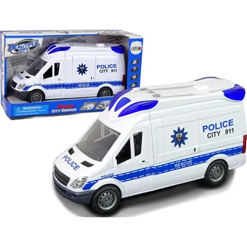 autíčko POLICEJNÍ AUTO VAN POLICIE AUTOBUS POLICEJNÍ S POHONEM