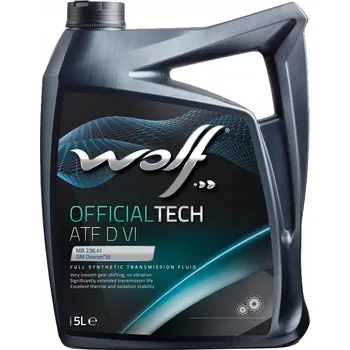 Převodový olej WOLF OFFICIALTECH ATF D VI - 5L