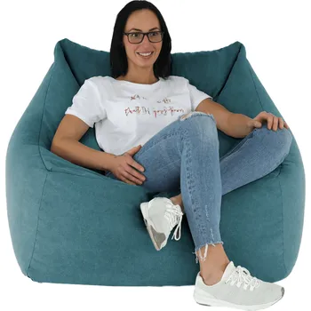 Sedací pytel Sedací vak, zelená látka, URASON