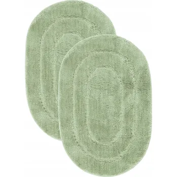 Koupelnová předložka Savá koupelnová předložka, sada 2ks 40x60cm, protiskluzová, měkká Soft