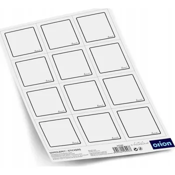 Sklenice SAMOLEPKY NA SKLENICE S KOŘENÍM BÍLÉ 12 KS