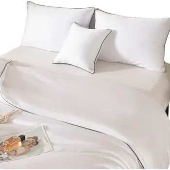 Povlak na dekorativní polštářek Bambusový povlak na polštář 40x40 cm PREMIUM - Jemný, přírodní, dekorativní s lemem