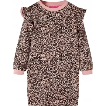 Dívčí šaty Dětské teplákové šaty, jemná růžová, velikost 92