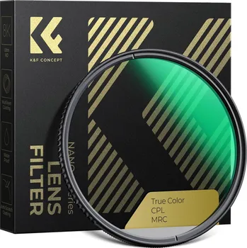 K&F 49MM CPL Filter True Color Circular Polarizers Filter with 28 Multi-Layer Coatings for Camera Lens