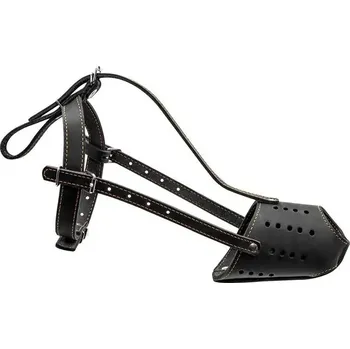 Náhubek pro psa Kožený náhubek Dogextreme