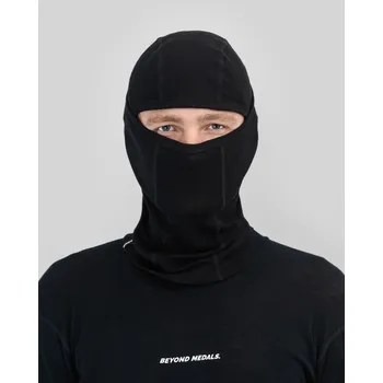 Kukla BEYOND MEDALS kukla - Merino Balaclava Black (BLACK)