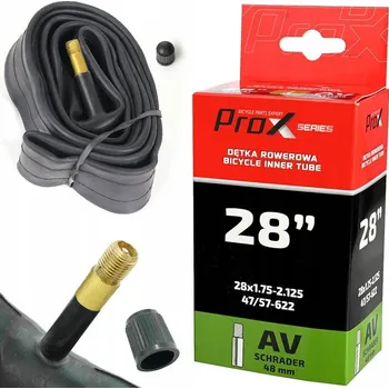 Duše na kolo DUŠE NA KOLO PROX 28" - od 28x1,75 do 28x2.125 (od 47 do 57-622) AV 48mm