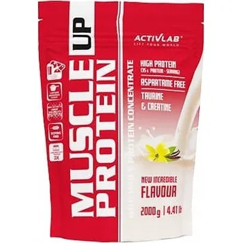 Protein ACTIVLAB PROTEIN PRO NABRÁNÍ SVALOVÉ HMOTY MUSCLE UP PROTEIN KREATIN TAURIN VANILKA 2000G