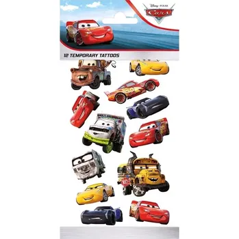 Odstranitelné tetování Tetování CARS pro děti