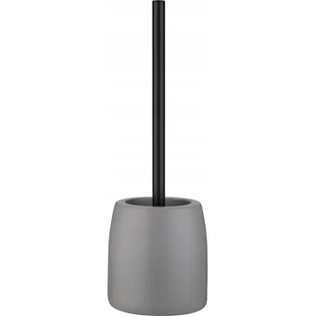 WC štětka WC štětka s keramickou nádobou šedá matná industriální loft styl