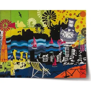 Plakát Sablio Plakát Malba - 60x40 cm