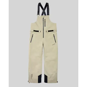 Snowboardové kalhoty BEYOND MEDALS lacláče - Tech BIB 3L Beige (BEIGE)