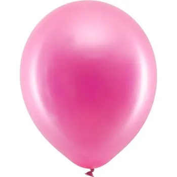 Balónek Balónky PartyDeco Duhové růžové 30 cm 100 kusů