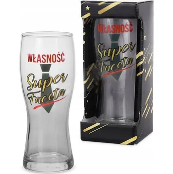 Sklenice Sklenice na pivo Pro super chlapa 400 ml