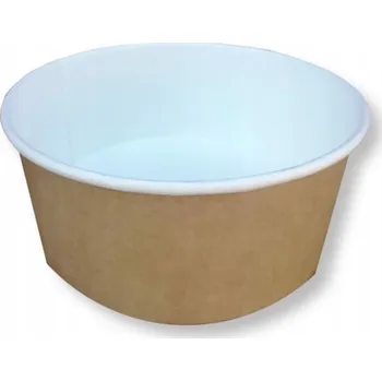 Jednorázové nádobí Papírová miska na zmrzlinu 225 ml 30 ks pohár