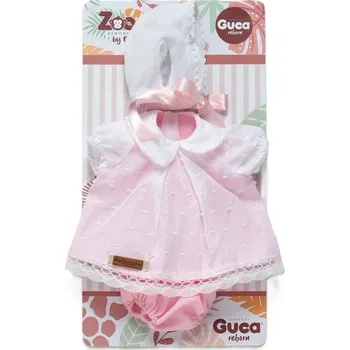 Panenka Obleček pro opičku Reborn 32 cm – 3dílná sada GUCA