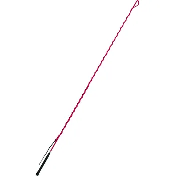 Lonžovací bič nylonový AmaHorse 180cm, 180cm, hnědá