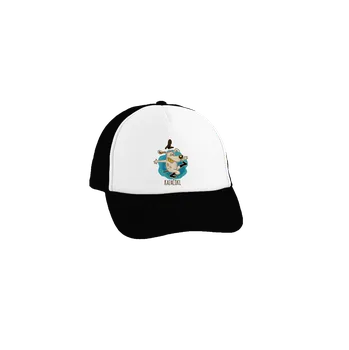 Kšiltovka Bastard Kazačokl kšiltovka truckerka Black cap