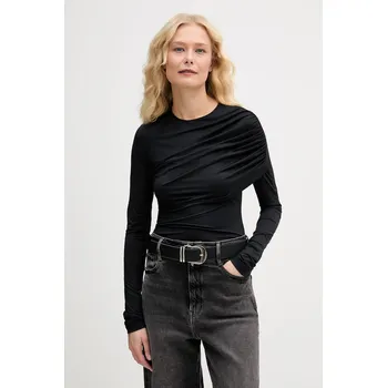 Pánské tričko Tričko s dlouhým rukávem Aniye By 181150 černá 99X, vel. M