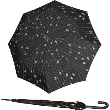 Deštník Knirps T.760 Stick Automatic Pencil Black - elegantní holový vystřelovací deštník