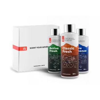 Parfém na praní Northfinder Dárková sada 3 parfémů na praní 150 ml: ACTIVE FRESH + CLASSIC FRESH + PURE ESSENCE, clear,