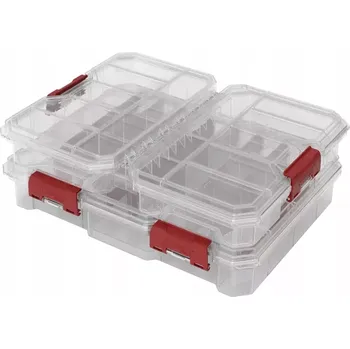 Qbrick System Organizér Qbrick Regular Compact set transparentní