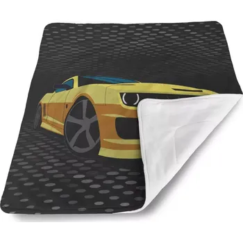 deka Sablio Deka pro miminko Chevrolet Camaro Puntíky - 80x100 cm