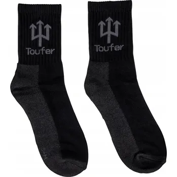 Pánské ponožky PONOŽKY PONOŽKY ČERNÉ ODOLNÉ TOUFER VEL 39-42