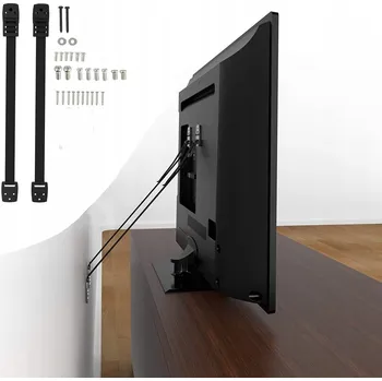 BEZPEČNOSTNÍ POPRUHY PRO TELEVIZOR, ZABEZPEČENÍ TV, NÁBYTKOVÉ KOTVY, DRŽÁK