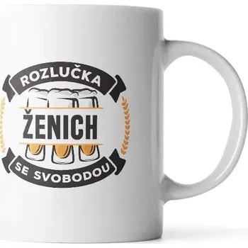 Sablio Hrnek Rozlučka se svobodou ženicha - 200 ml - espresso