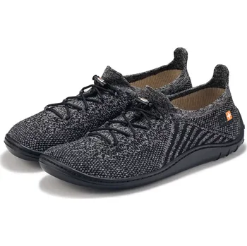 Pánská treková obuv Dámské barefoot boty Brubeck Merino, graphite - EU 38