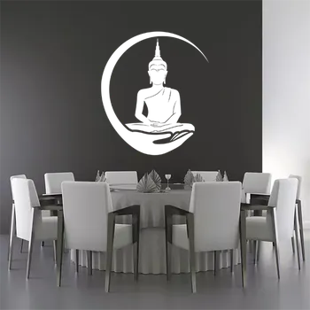 samolepka Sablio Samolepka na zeď: Thajský buddha - 52x60 cm