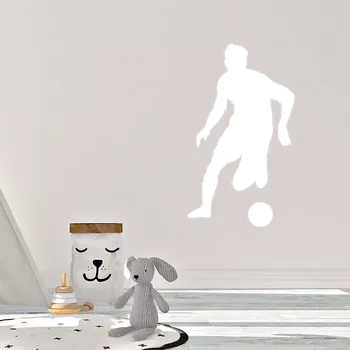 samolepka Sablio Samolepka na zeď: Fotbalista 2 - 88x150 cm