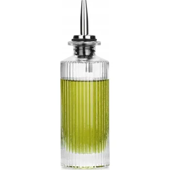 Nádoba na olej a ocet Láhev na olej a ocet DÁVKOVAČ SKLENĚNÁ S KORKEM DO KUCHYNĚ 160 ML